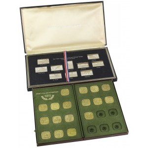 Olympics, set of tokens in SILVER, set (27pcs)
