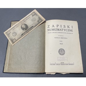 Numismatische Notizen 1925 - vollständiges Jahrbuch