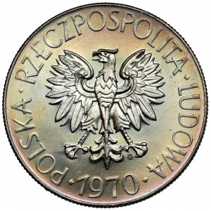 Próba MIEDZIONIKIEL 10 złotych 1970 Kościuszko