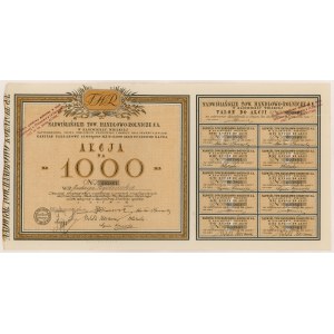 Vistula Commercial and Agricultural Society, Em.1, 1,000 mkp - registered