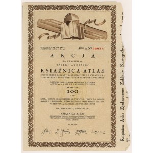 Buch-Atlas, Em.1, 100 zl 1930