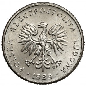 Próba NIKIEL 10 złotych 1989