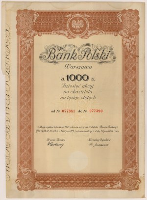 Bank Polski, Em.3, 10x 100 zł 1934