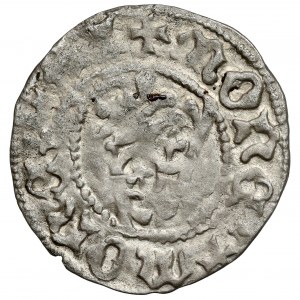 Ladislaus II Jagiello, Cracow half-penny - type 17 - letters F‡.