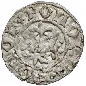 Ladislaus II Jagiello, Cracow half-penny - type 17 - letters F‡.