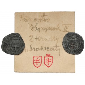Władysław II Jagiełło, Trzeciak Kraków - Fälschung der Zeit (2 Stück)