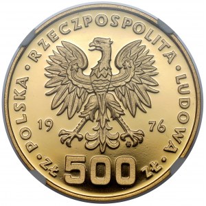ZŁOTO 500 złotych 1976 Kościuszko