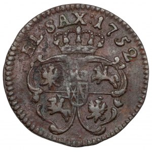 Augustus III Saxon, Grünthal sable 1752