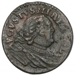 August III. Saxon, Gubin Shelly 1753 - Buchstabe R/B (?)
