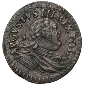 Augustus III Sas, Shelby Gubin 1753 - inverted F