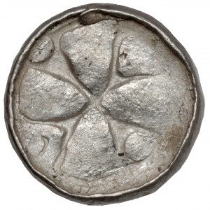 CNP VII cross denarius - Polish imitation