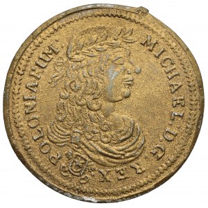 Korybut, Zloty 1671, Bromberg (Bydgoszcz) - Kopie des GIPS-Museums - Vorderseite