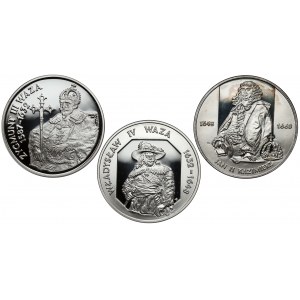 10 złotych 1998-2000 - półpostacie królów