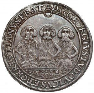 Śląsk, Trzej Bracia, Talar 1656, Brzeg