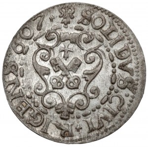 Zygmunt III Waza, Szeląg Ryga 1607- II