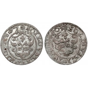 Sigismund III. Vasa, Rigaer Muscheln 1597 und 1603 (2 St.)