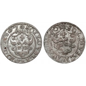 Sigismund III Vasa, Riga shells 1597 and 1603 (2pc)
