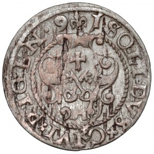 Sigismund III Vasa, Riga 1591 shellac