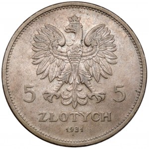 Nike 5 złotych 1931 - rzadka