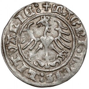 Sigismund I. der Alte, Halber Pfennig Vilnius 1512