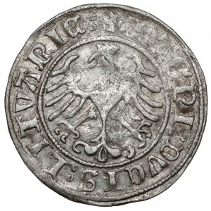 Sigismund I. der Alte, Halber Pfennig Vilnius 1509