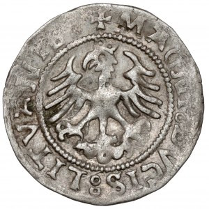 Sigismund I. der Alte, Halber Pfennig Vilnius 1523