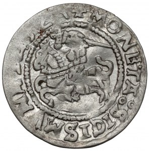 Sigismund I. der Alte, halber Pfennig Vilnius 1527 - selten