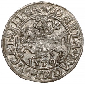 Sigismund II. Augustus, halber Pfennig Vilnius 1550