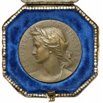 Francja, Medal Ligi Morskiej i Rzecznej - z dedykacją dla Polaka