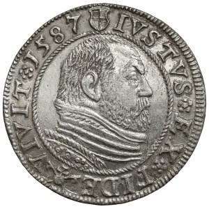 Prusy, Jerzy Fryderyk, Grosz Królewiec 1587 - rzadki