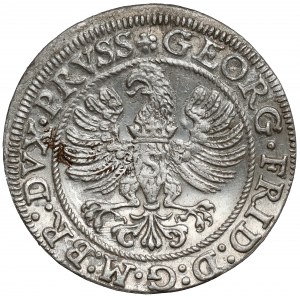 Preußen, Georg Friedrich, Grosz Königsberg 1587 - selten