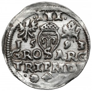 Sigismund III. Vasa, Troika Vilnius 1593 - Platina - LI