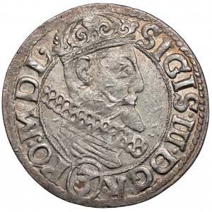 Sigismund III. Vasa, 3 Kronen Krakau 1616 - Awdaniec