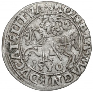 Sigismund II. Augustus, halber Pfennig Vilnius 1550