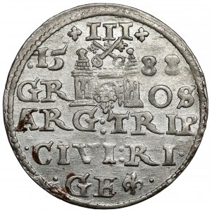 Sigismund III. Vasa, Troika Riga 1588