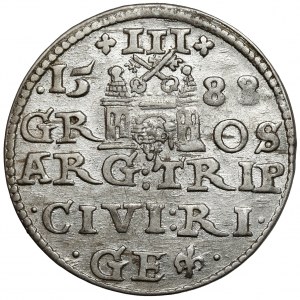 Sigismund III Vasa, Troika Riga 1588