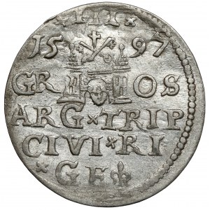 Sigismund III Vasa, Troika Riga 1597