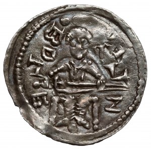 Boleslaw IV the Curly, Denarius - Relic - reversed