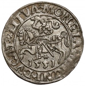 Sigismund II Augustus, Half-penny Vilnius 1551