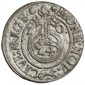 Sigismondo III Vasa, mezzobusto Riga 1620 - volpe
