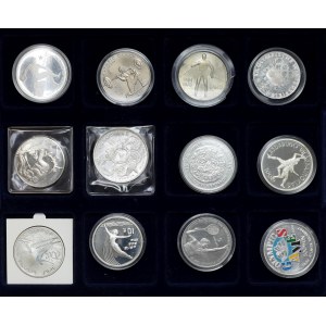 SPORT Mix coins and medallions, including SILVER (27pcs)