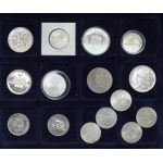 Münzen und Medaillons SPORT Mix, einschließlich SILBER (27 Stück)