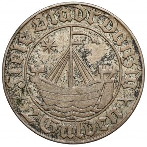 Danzig, 2 Gulden 1932 Koga - selten