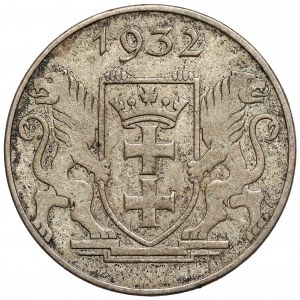 Danzig, 2 Gulden 1932 Koga - selten