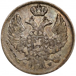 15 kopecks = 1 zloty 1837 MW, Warsaw