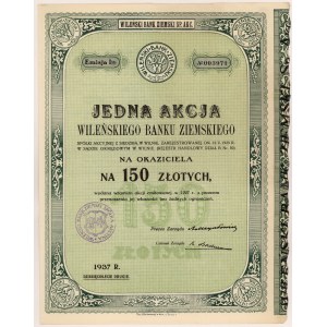 Vilnius Land Bank, Em.1, 150 zloty 1937