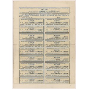 PETROLIFERE Belgian-Polish Petroleum Sp., Em.1, 10x 10,000 mkp 1923