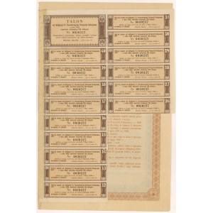 5% Umwandlung Feuer. Eisenbahn 1926, Anleihe über 120 £ bei ARKUSZ