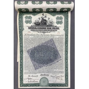 BGK, Fire Bond. Dollar for $1,000 1926