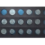 5er-Set Klöppel mit Münzen aus der PRL-Zeit und ausländischen Münzen (5 Stück)